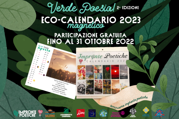 copertina concorso Verde Poesia - Eco Calendario 2023 magnetico